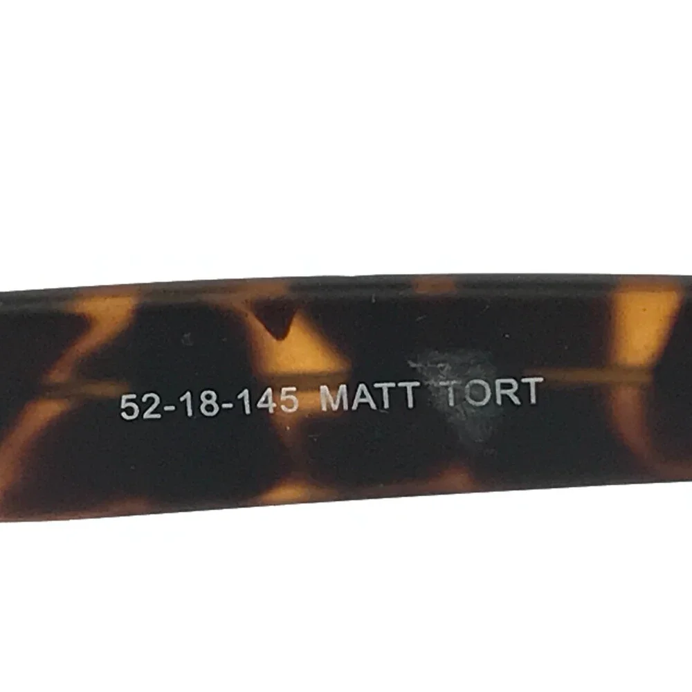 Enhance Eyeglasses Frame 3982 MATT TORT Matte Tortoise Square Full Rim 52-18-145